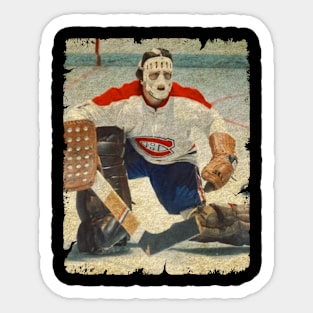 Rogie Vachon, 1970 in Montreal Canadiens (2.65 GAA) Sticker